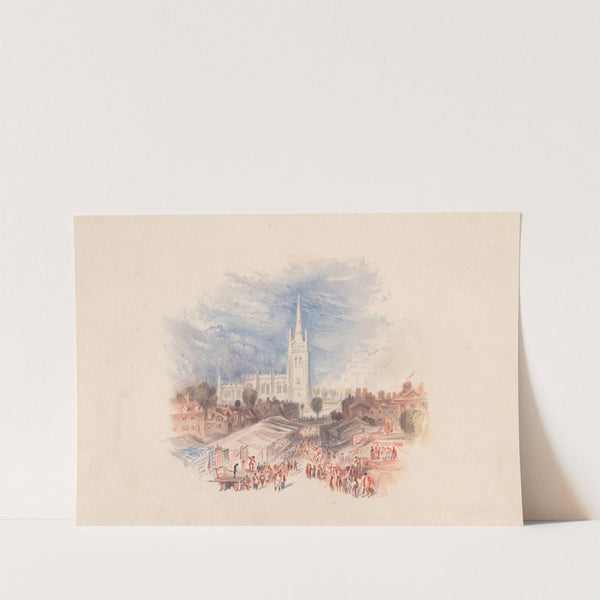 A Village Fair (1884) by M.H. Long