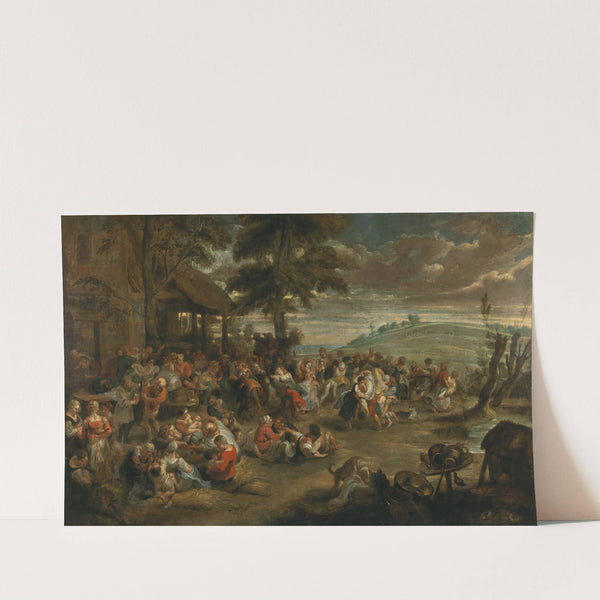 A Village Feast by Follower of Peter Paul Rubens