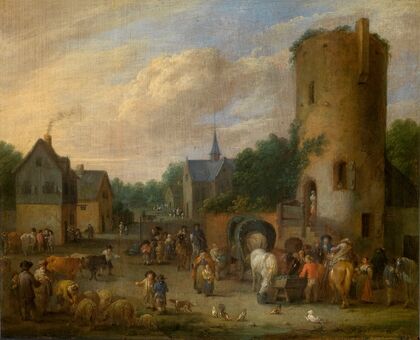 A Village Scene