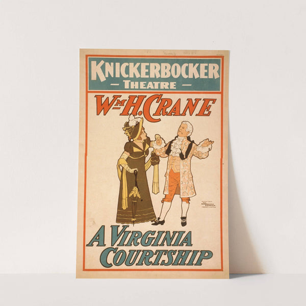 A Virginia courtship (1898) by Strobridge & Co. Lith.