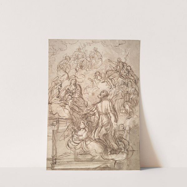 A Vision of St. Philip of Neri (late 17th century) by Carlo Maratti