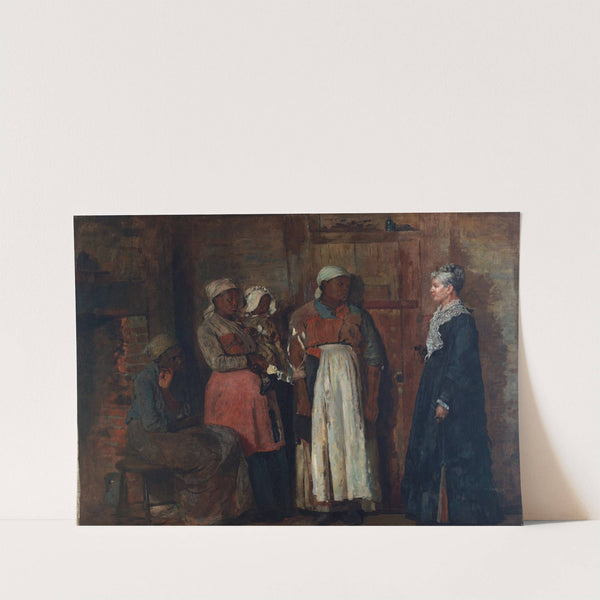 A Visit from the Old Mistress by Winslow Homer