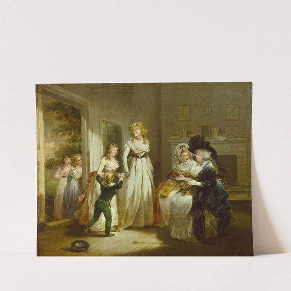 A Visit to the Boarding School by George Morland