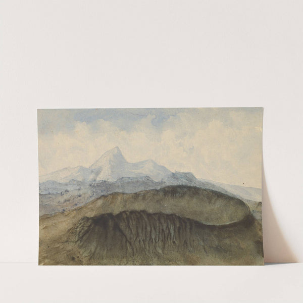 A Volcano in Auvergne by Amantine-Aurore-Lucile Dupin