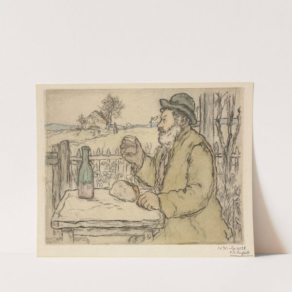 A Votre Santé by Jean François Raffaëlli