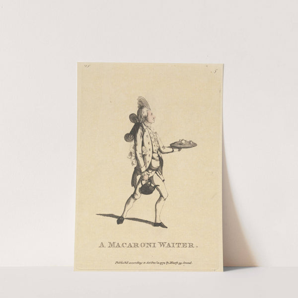 A Waiter by Mary Darly