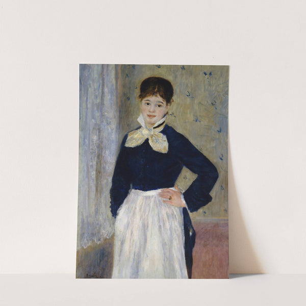 A Waitress at Duval's Restaurant by Pierre-Auguste Renoir