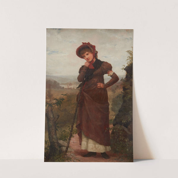 A Walk through the Country by Jennie Augusta Brownscombe