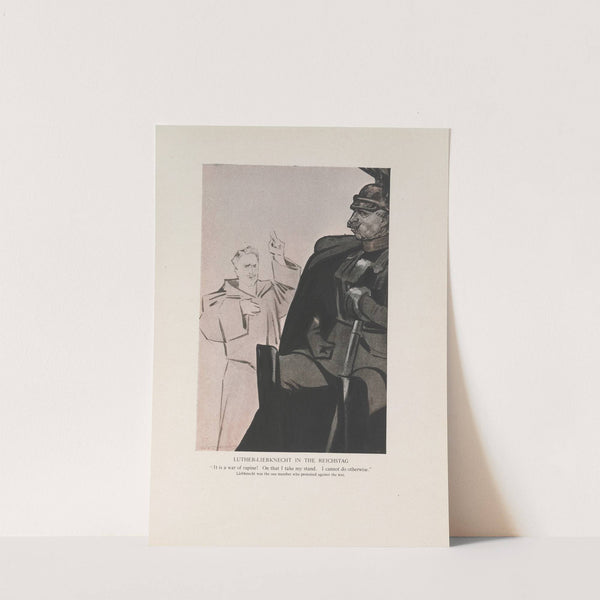 A War of Rapine (1916-1917) by Louis Raemaekers