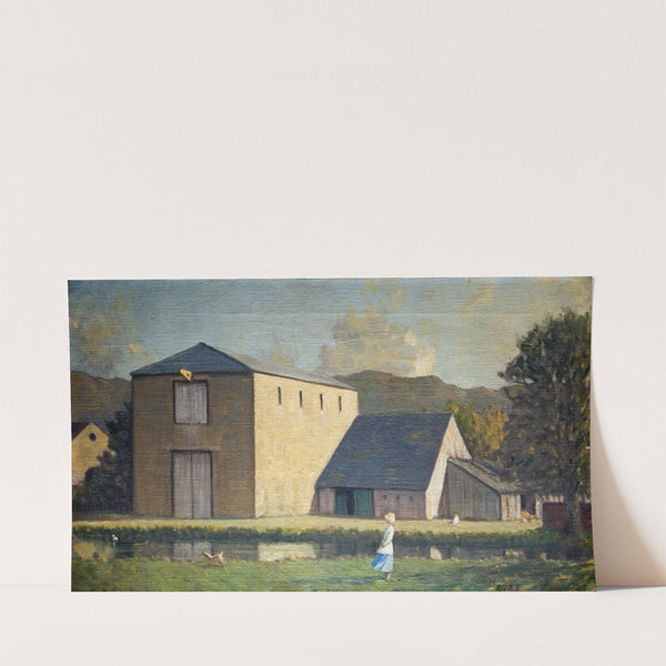 A Warehouse (1921) by Sir Charles John Holmes