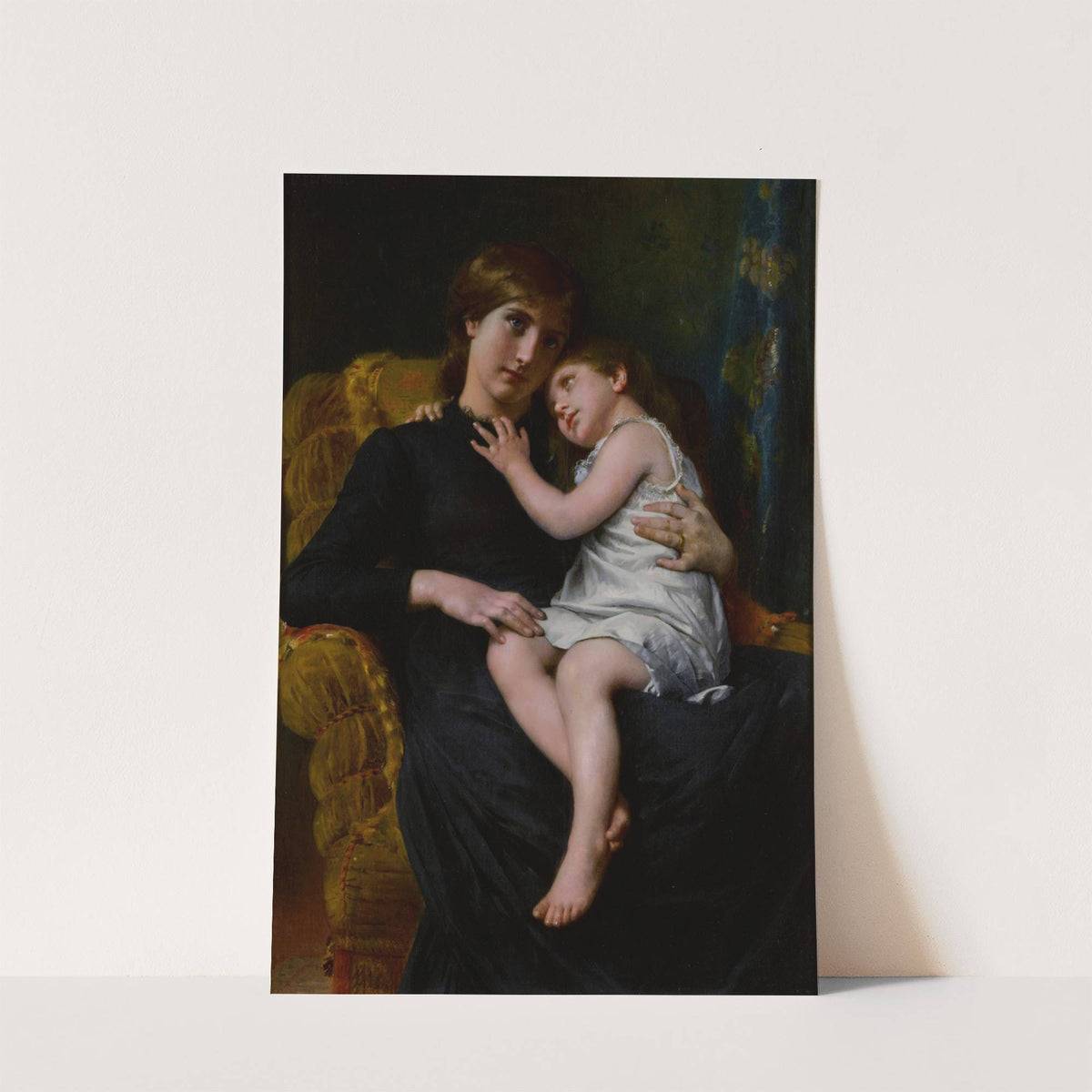 A Warm Embrace by Léon-Jean-Basile Perrault