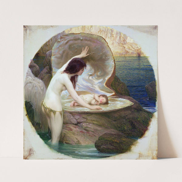 A Water Baby (Circa 1900) by Herbert James Draper