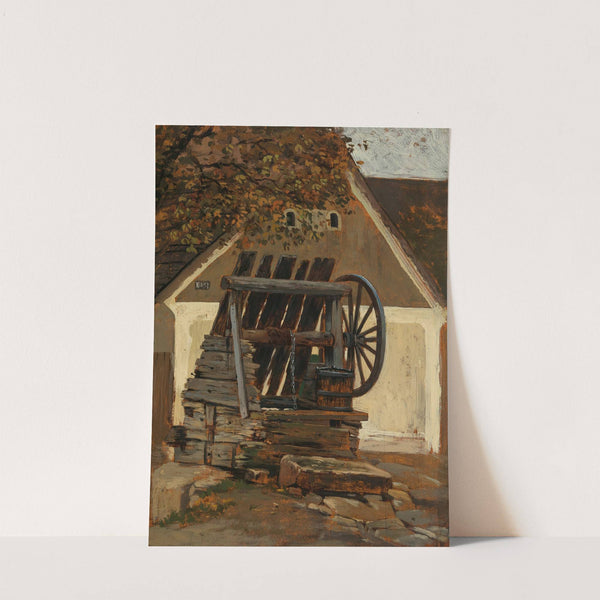 A Water Well by Theodor Von Hörmann