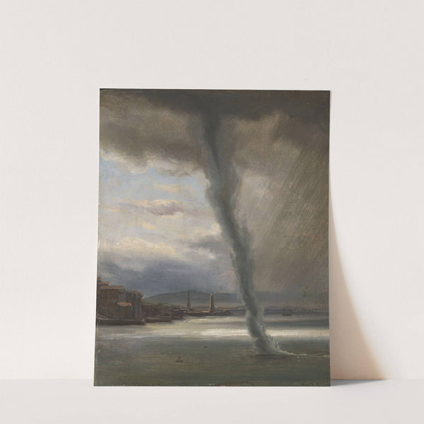 A Waterspout on the Bay of Naples by Thomas Fearnley