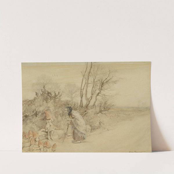 A Wayside Chat (1917) by Arthur Rackham