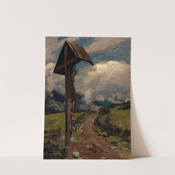 A Wayside Shrine by Alexander Koester