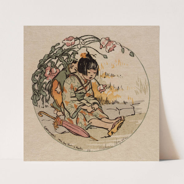 A Weary Little Mother (1914) by Helen Hyde