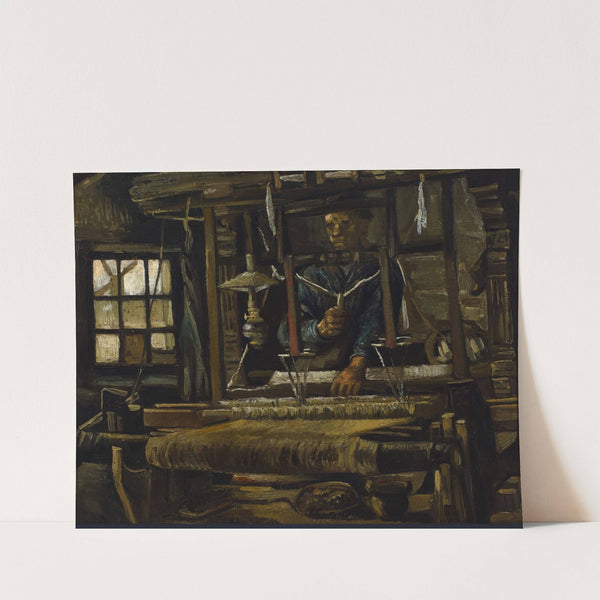 A Weaver’s Cottage (1884) by Vincent van Gogh