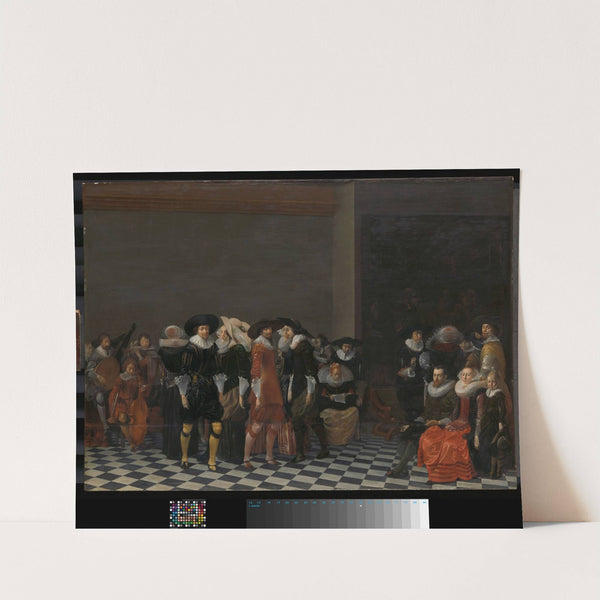 A Wedding Feast, traditionally called 'The Wedding of Adriaen Ploos van Amstel and Agnes van Bijler', 1616 by Willem Cornelisz Duyster