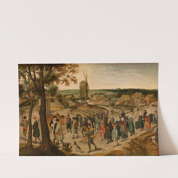 A Wedding Procession (1630) by Pieter Brueghel The Younger
