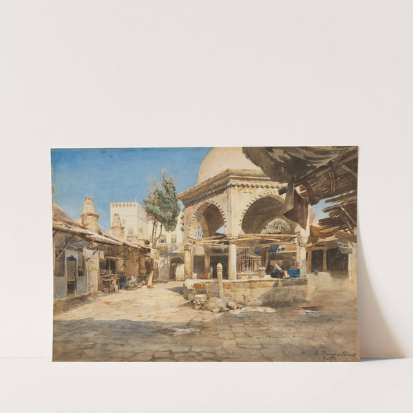 A Well In Jaffa by Gustav Bauernfeind