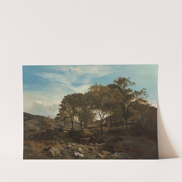 A Welsh farm by Sidney Richard Percy