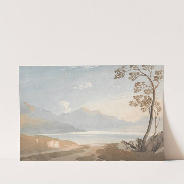 A Welsh Landscape a Lay-in' by John Varley