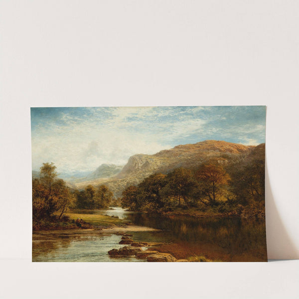 A Welsh valley, near Betws-y-Coed (1898) by Benjamin Williams Leader