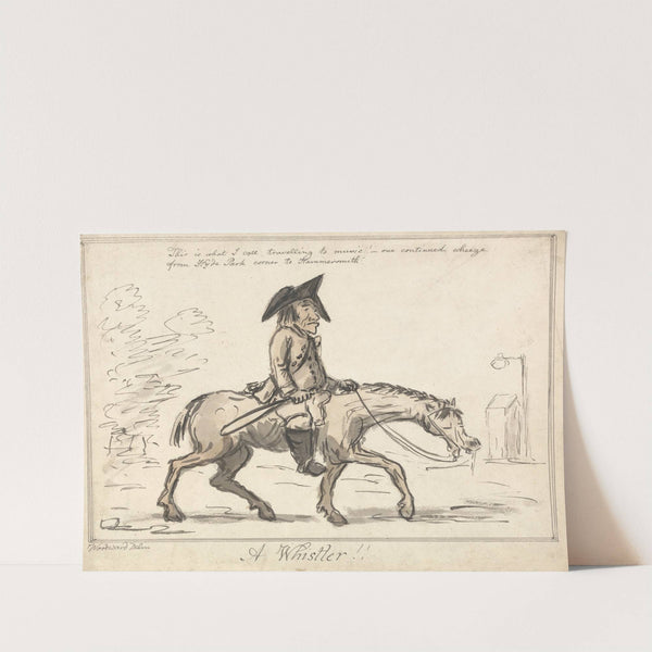 ‘A Whistler!’ by George Moutard Woodward