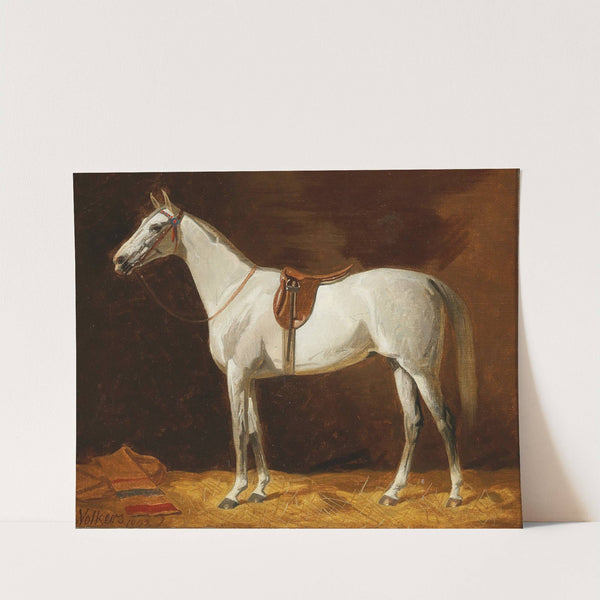 A White Horse (1902) by Emil Volkers