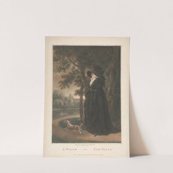 A Widow – Une Veuve (1791) by John Raphael Smith