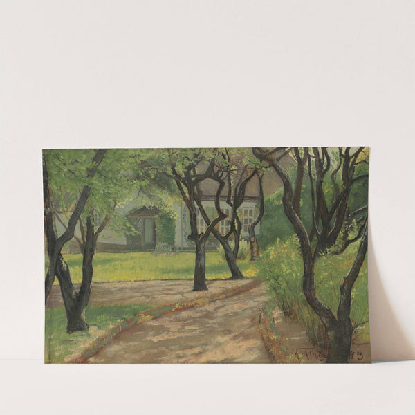 A winding path (1893) by Laurits Andersen Ring