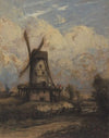 A Windmill against a Cloudy Sky