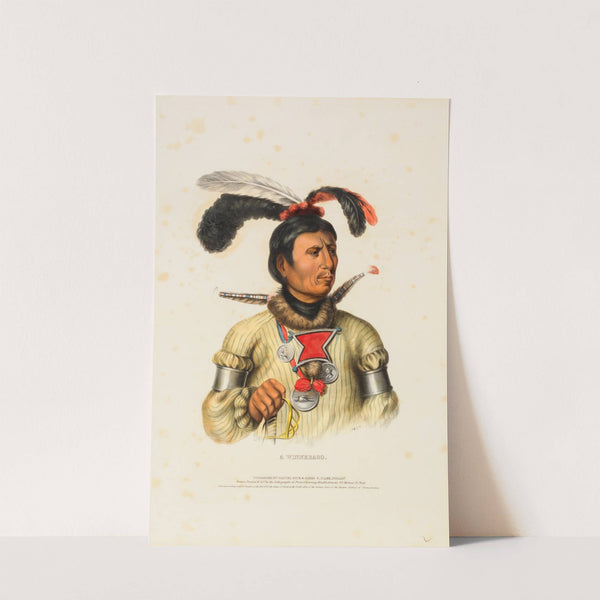 A Winnebago (1843) by Charles Bird King