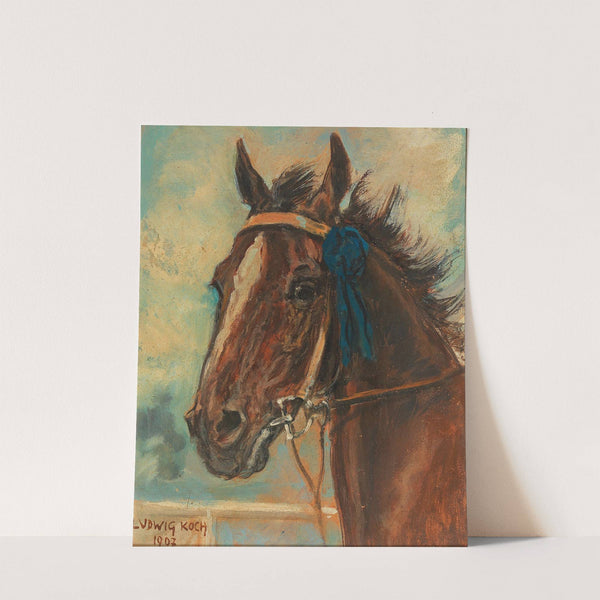 A Winning Horse by Ludwig Koch