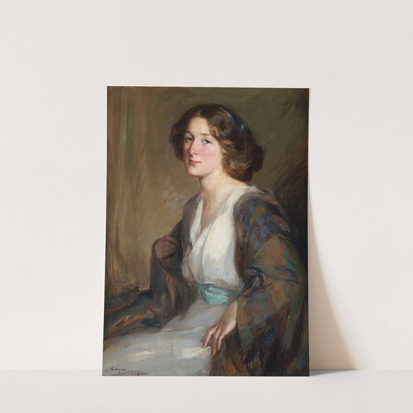 A winsome maid, circa by Robert Hope