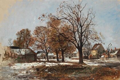 A Winter Day, Scene near St. Pölten
