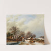 A Winter Landscape by Willem Bodeman