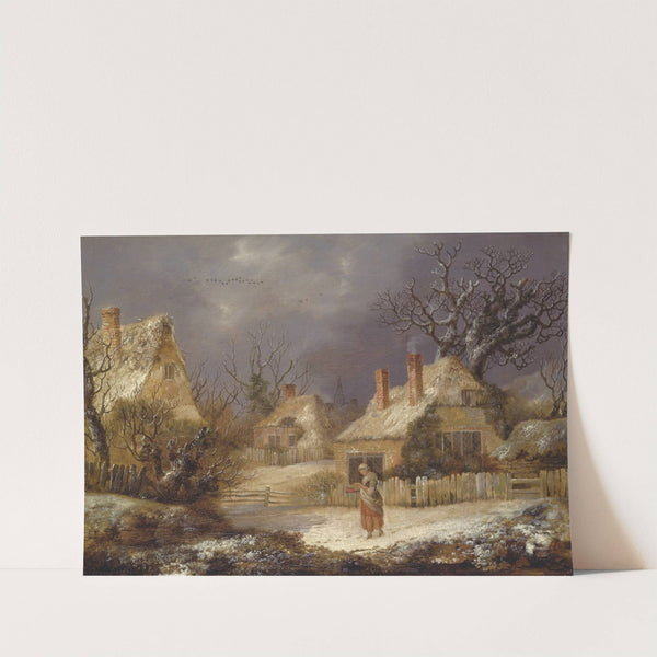 A Winter Landscape by George Smith