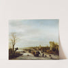 A Winter Scene (mid 1640s) by Isaac van Ostade