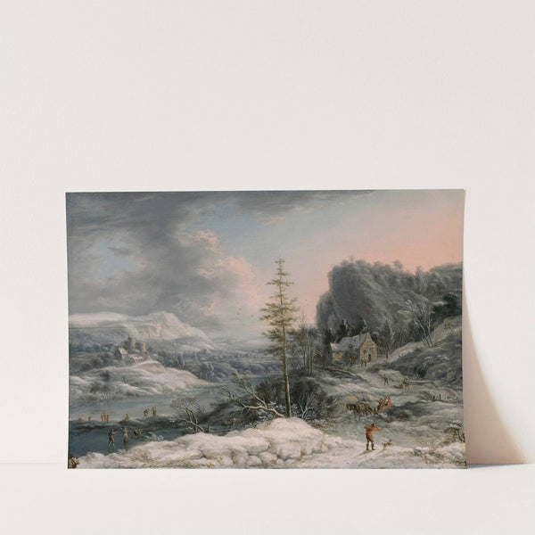 A Winter Scene by Jan Griffier