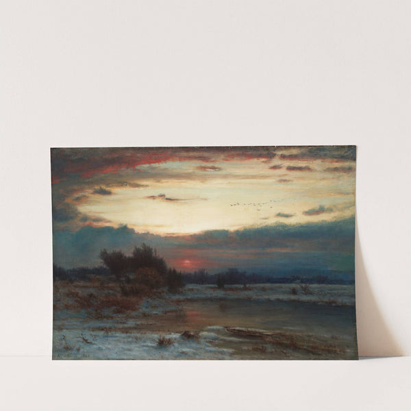A Winter Sky by George Inness