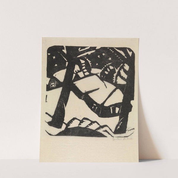 A Winter's Evening by Gustave De Smet