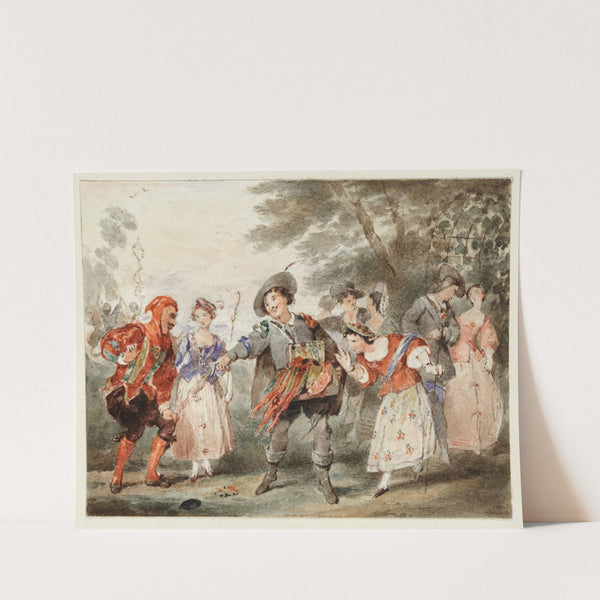 A winter’s tale, act IV, scene III (1853) by James Stephanoff