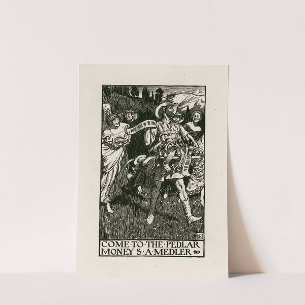 A winter’s tale; Come to the pedlar, money’s a medler (1900) by Byam Shaw