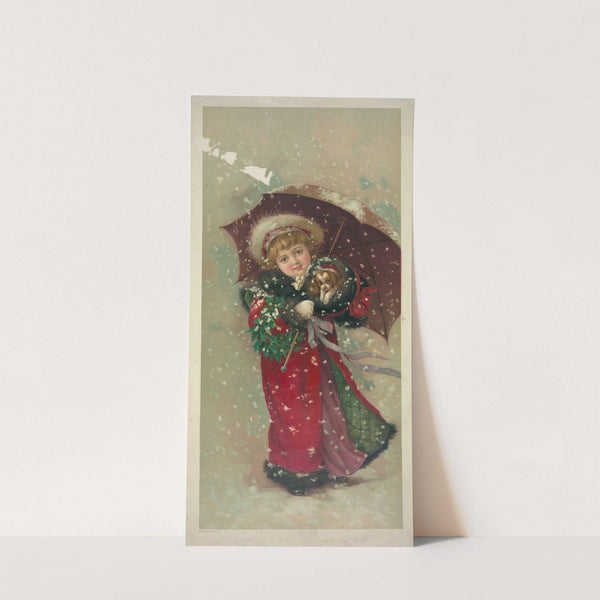 A wintry day (1900) by Gray Litho. Co