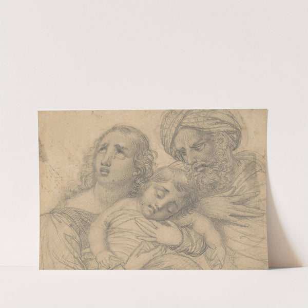 A Woman and a Turbaned Man in Despair with a Young Child (1807–69) by François-Joseph Navez