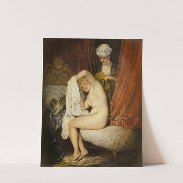 A Woman at Her Toilet by Jean-Antoine Watteau