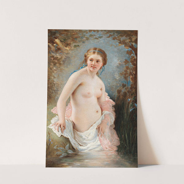 A Woman Bathing by Charles Chaplin