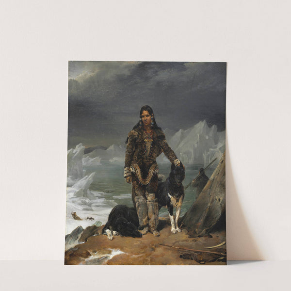 A Woman from the Land of Eskimos by Léon Cogniet